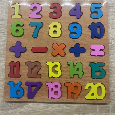1 2 3 Jouons ! Puzzle Mathématique pour Enfants
